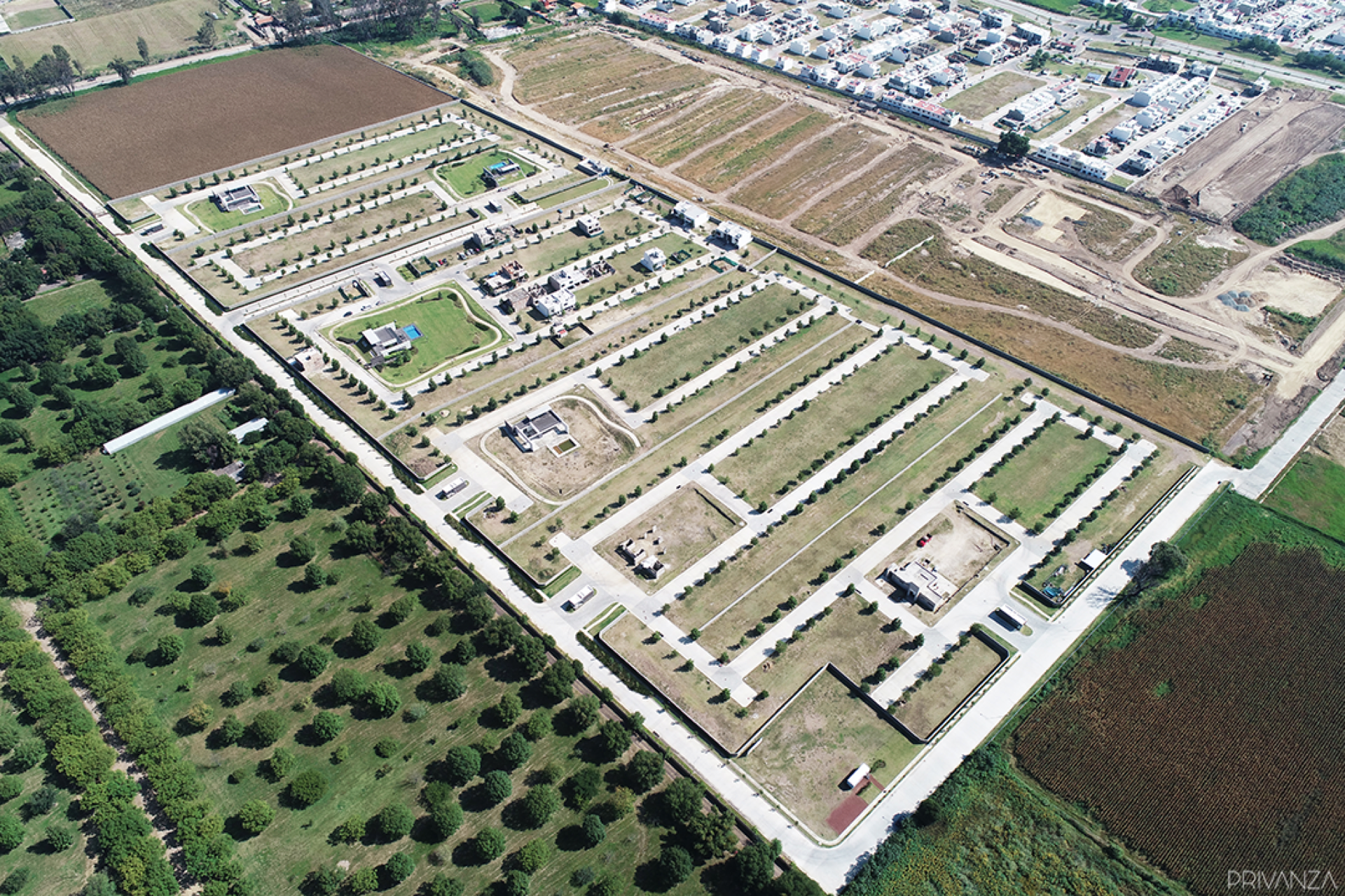 Vista aérea Privanza Habitat